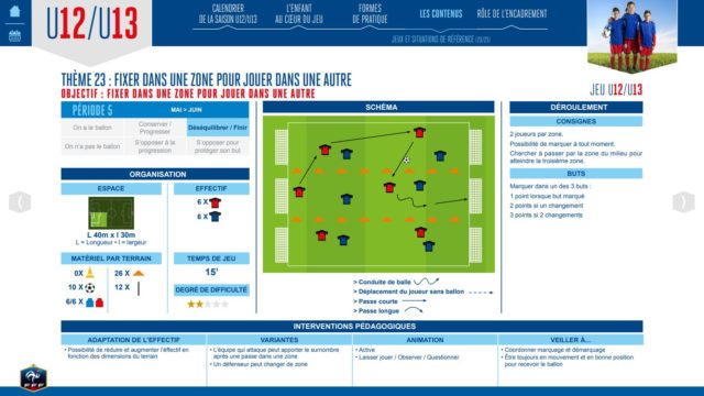 Fixer Dans Une Zone Pour Jouer Dans Une Autre U17